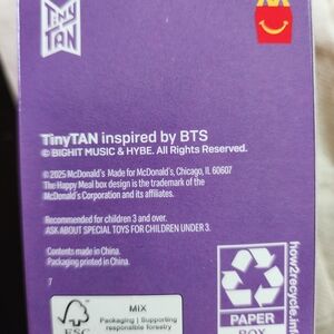 TinyTAN Inspired by BTS McDonald's Toy